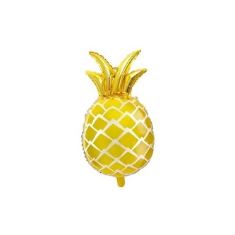 Foliový balonek zlatý ananas 67 cm