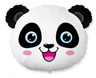 Foliový balonek hlava - Panda 61 cm