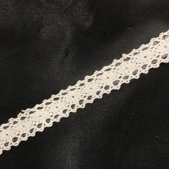 Krajka samolepící bílá 1,5 cm x 1,8 m