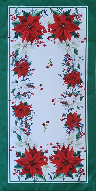 Vánoční ubrus - běhoun na stůl STAR OF BETLEHEM 50x100 cm Mybesthome