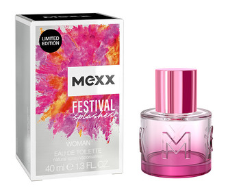 Mexx Festival Splashes Toaletní voda 40 ml pro ženy
