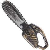 Halloweenská dekorace motorová pila