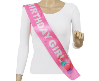 Šerpa - Birthday girl! - 10 x 150 cm