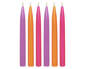 Dortové svíčky EKO ze včelího vosku 9 cm - 12ks