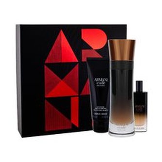 Armani Code for Men Profumo Dárková sada Parfémová voda 110 ml, miniaturka Parfémová voda 15 ml a sprchový gel 75 ml
