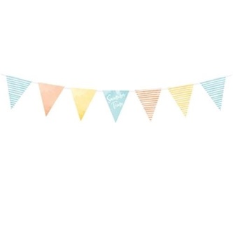 Vlaječková girlanda Summer time