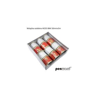 Wstążka ozdobna BN 50mmx5m (12szt)