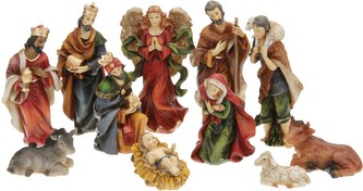 Betlém vánoční dekorace 11 ks