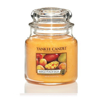 Yankee Candle Mango Peach Salsa Candle ( mango a broskev ) - Vonná svíčka 411. ml unisex