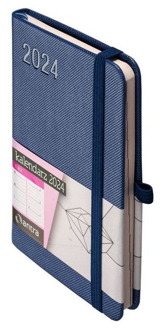 Kalendarz 2024 Rubi A6 TDW niebieski