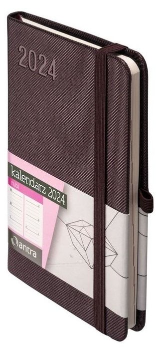 Kalendarz 2024 Rubi A6 TDW brązowy