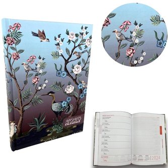 Kalendarz 2024 A5 tygodniowy Botaniqe Zachód