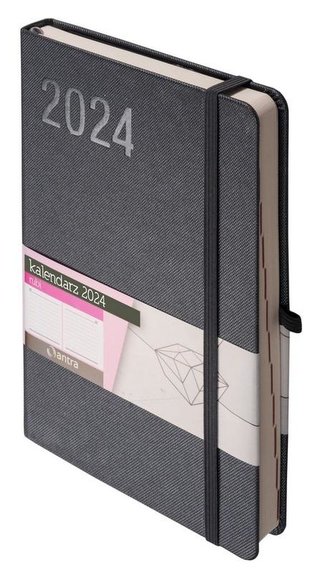 Kalendarz 2024 Rubi A5 DNS grafitowy