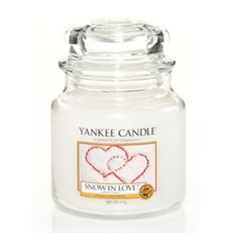 Yankee Candle Snow In Love Candle ( sníh v lásce ) - Vonná svíčka 104. ml unisex