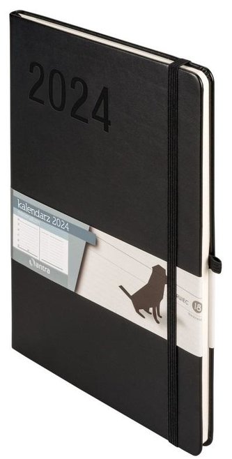 Kalendarz 2024 Minimalizm B5 TNS czarny