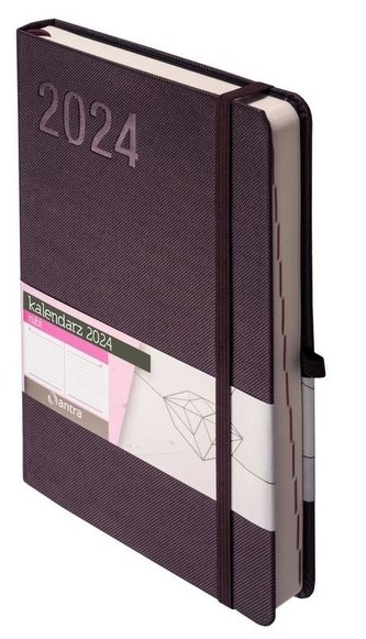Kalendarz 2024 Rubi A5 DNS brązowy