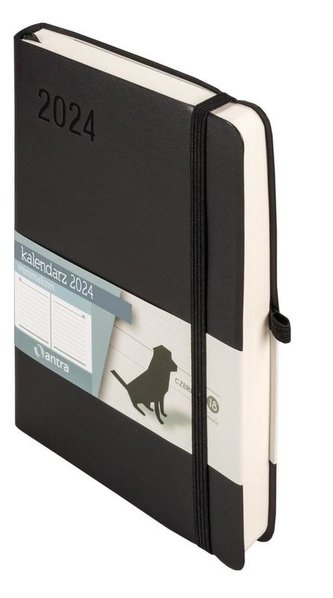 Kalendarz 2024 Minimalizm B6 DNS czarny