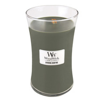 Woodwick Evening Bonfire Váza ( večerní oheň ) - Vonná svíčka 275. ml unisex