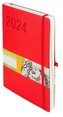 Kalendarz 2024 Impresja B5 DNS czerwony