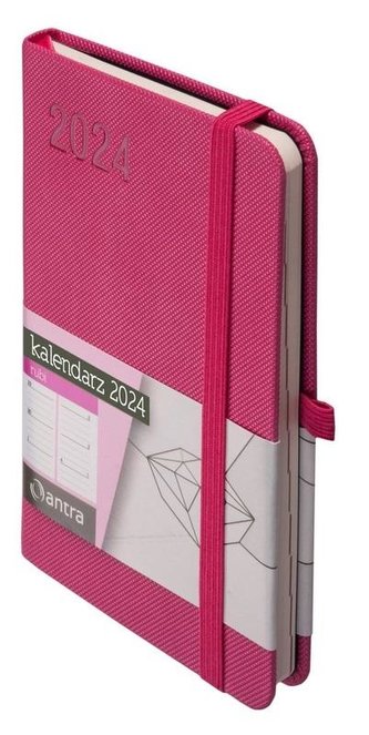 Kalendarz 2024 Rubi A6 TDW różowy