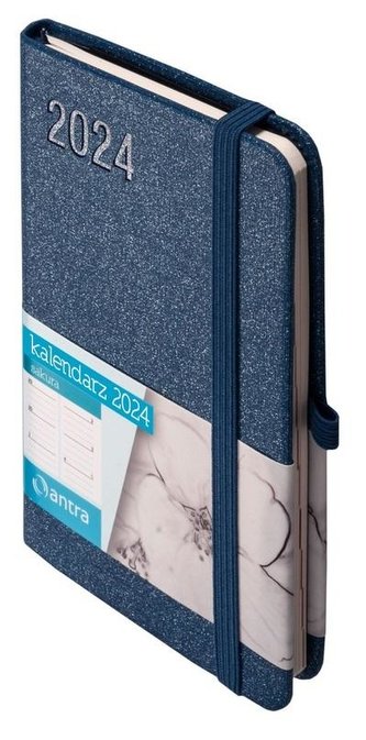 Kalendarz 2024 Sakura A6 TDW granatowy