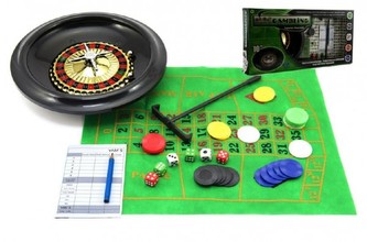 Hra ruleta plast 53cm v krabici