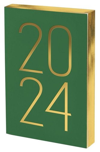 Kalendarz 2024 Art A5 DNS zielony