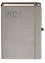 Kalendarz 2024 Sakura A5 DNS srebrny