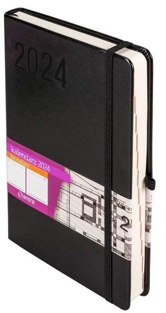 Kalendarz 2024 Formalizm A5 DNS czarny