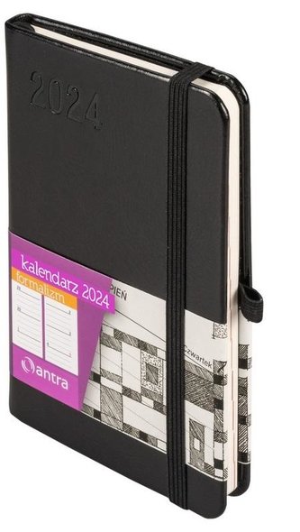 Kalendarz 2024 Formalizm A6 TDW czarny