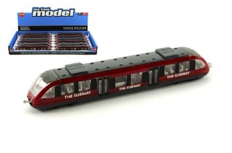 Metro vagón kov 17cm 12ks v boxu