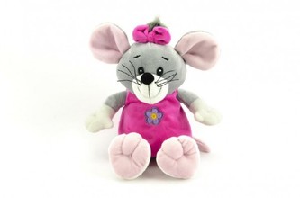 Myš plyš stojící 30cm