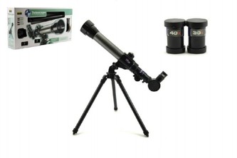 Teleskopický dalekohled plast v krabici 44x22cm