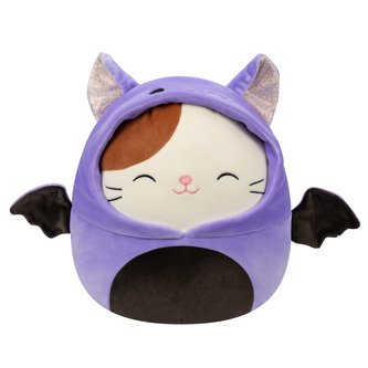 SQUISHMALLOWS Kočka v kostýmu netopýra - Cam