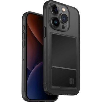 UNIQ Air Fender ochranný kryt iPhone 15 Pro Smoked (kouřový)
