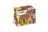 Stavebnice Teifoc Malý domek 35ks v krabici 18x15x8cm