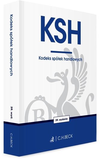 KSH. Kodeks spółek handlowych w.39