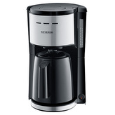 Kávovar Severin, KA 9308, 2 termokonvice, 8 šálků, výklopný filtr 1x4, 1000 W