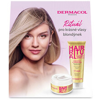 Dermacol Dárková sada vlasové péče pro blond vlasy Hair Ritual Blonde woman