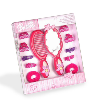 Barbie kadeřnický set