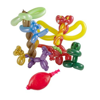 Modelovací balonky s pumpičkou 10 ks