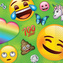 Papírové party ubrousky Emoji malé 16 ks