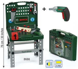 Pracovní stůl BOSCH v kufr. s aku šr.