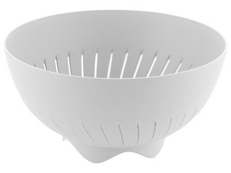 Praktyczna cedník  24 cm bílý