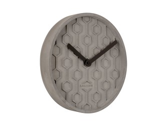 Nástěnné hodiny Honeycomb 31 cm tmavě šedá Karlsson