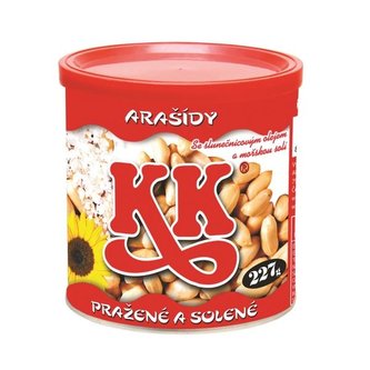 Arašídy KK v plechu, 227 g