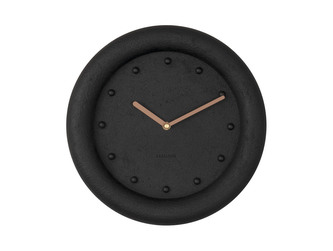 Nástěnné hodiny Petra 30 cm černé Karlsson