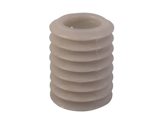 Svíčka Layered Circles M 10 cm světle šedá Present Time