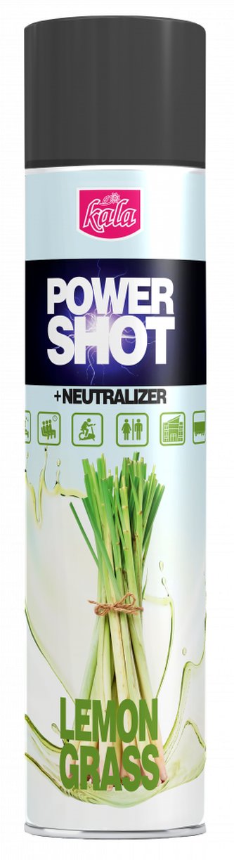 Kala Osvěžovač vzduchu POWER SHOT - Citronová tráva