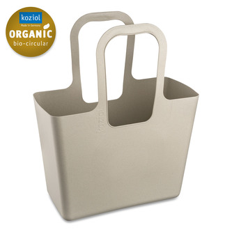 TASCHE XL plážová taška, zásobník, stojan na časopisy a noviny a na hračky Písková Organic KOZIOL
